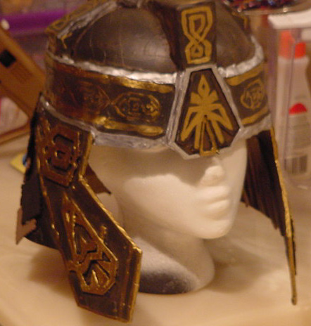 Yet another view of the helmet